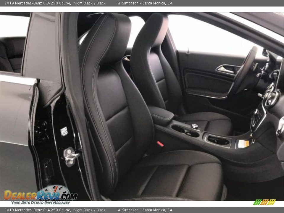 2019 Mercedes-Benz CLA 250 Coupe Night Black / Black Photo #5