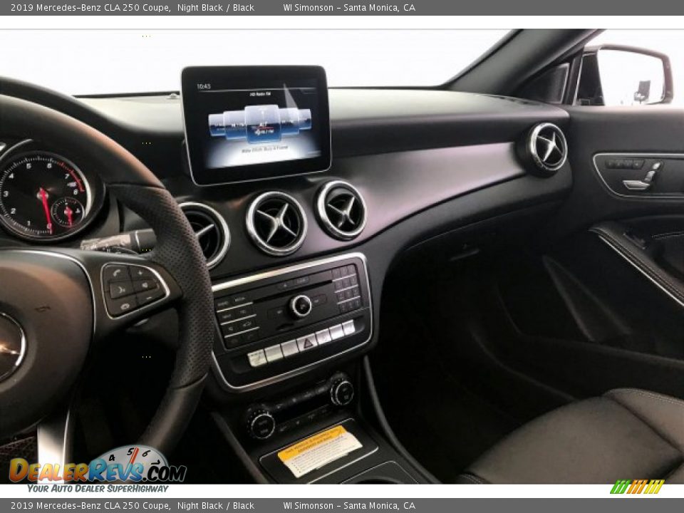 2019 Mercedes-Benz CLA 250 Coupe Night Black / Black Photo #6