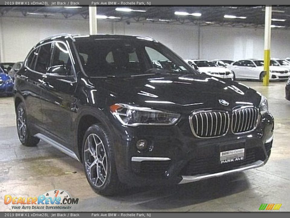 2019 BMW X1 xDrive28i Jet Black / Black Photo #6