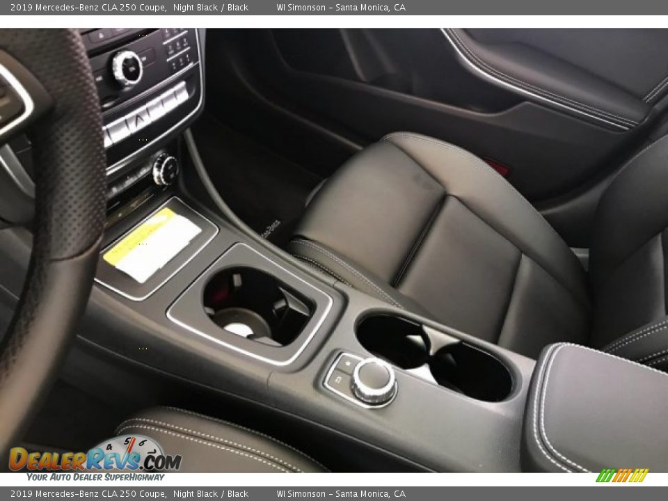 2019 Mercedes-Benz CLA 250 Coupe Night Black / Black Photo #7