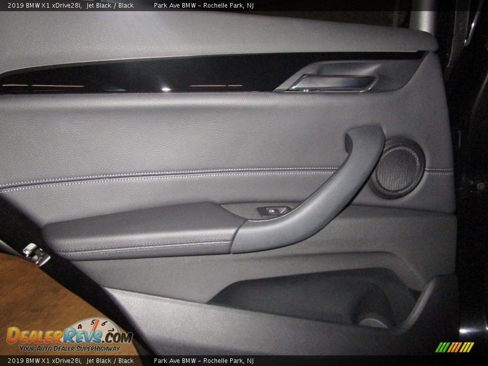 2019 BMW X1 xDrive28i Jet Black / Black Photo #11