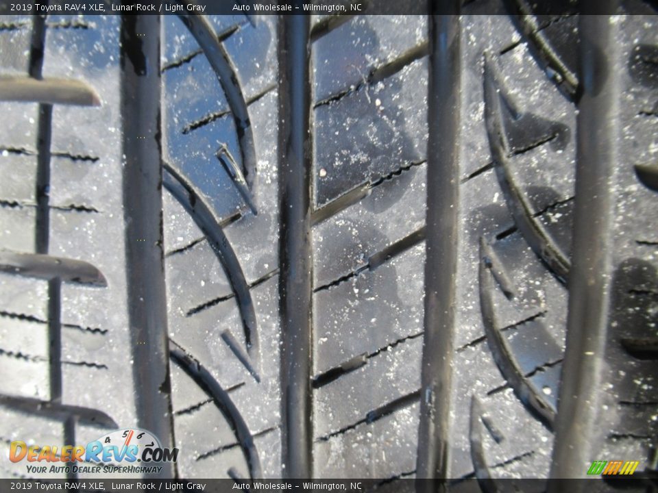 2019 Toyota RAV4 XLE Lunar Rock / Light Gray Photo #8