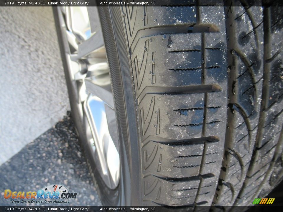 2019 Toyota RAV4 XLE Lunar Rock / Light Gray Photo #9
