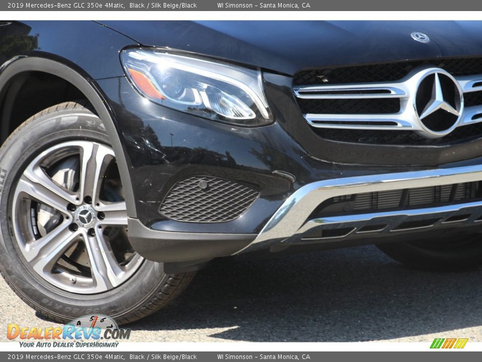 2019 Mercedes-Benz GLC 350e 4Matic Black / Silk Beige/Black Photo #3