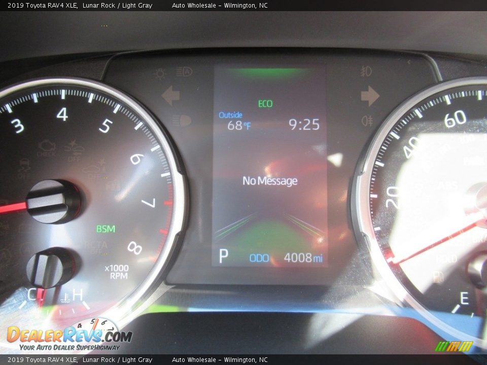 2019 Toyota RAV4 XLE Lunar Rock / Light Gray Photo #16