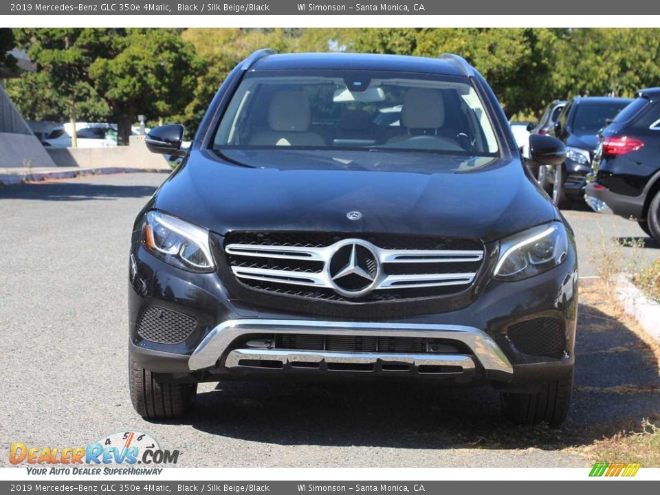 2019 Mercedes-Benz GLC 350e 4Matic Black / Silk Beige/Black Photo #4