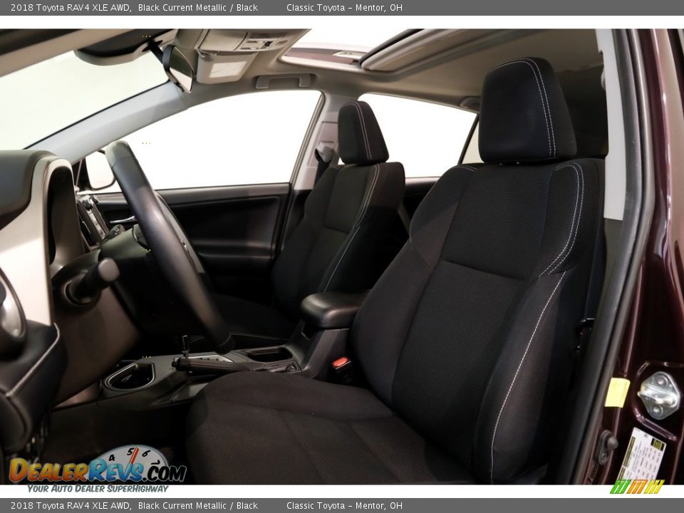 2018 Toyota RAV4 XLE AWD Black Current Metallic / Black Photo #5