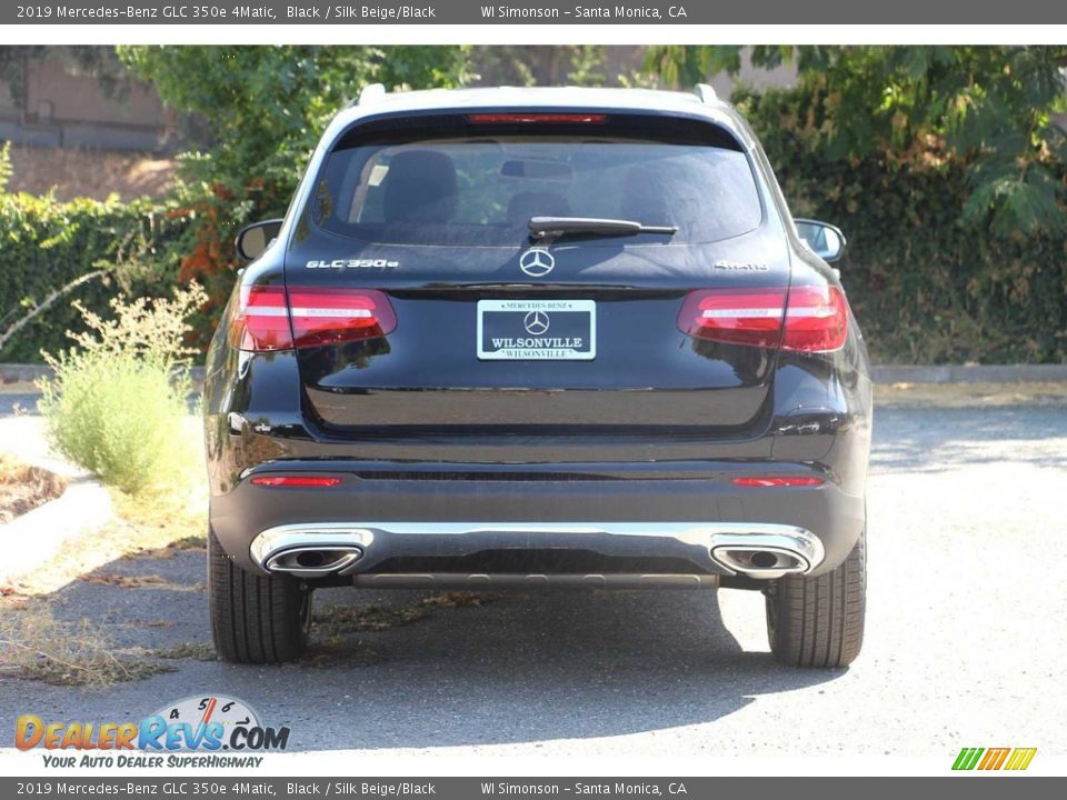 2019 Mercedes-Benz GLC 350e 4Matic Black / Silk Beige/Black Photo #7