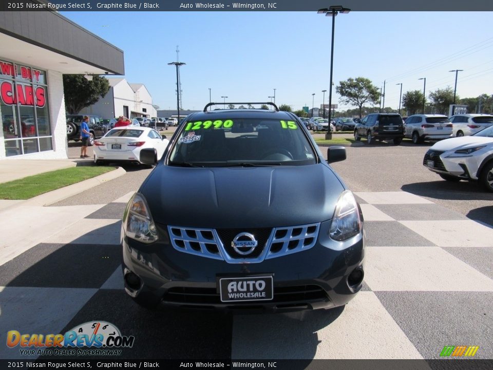 2015 Nissan Rogue Select S Graphite Blue / Black Photo #2