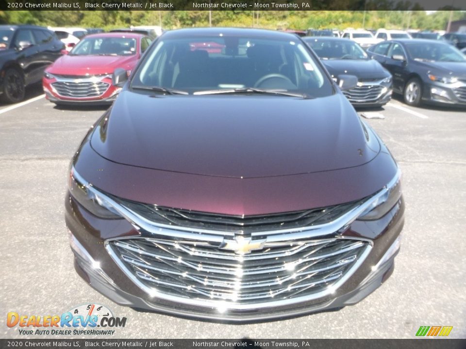 2020 Chevrolet Malibu LS Black Cherry Metallic / Jet Black Photo #8