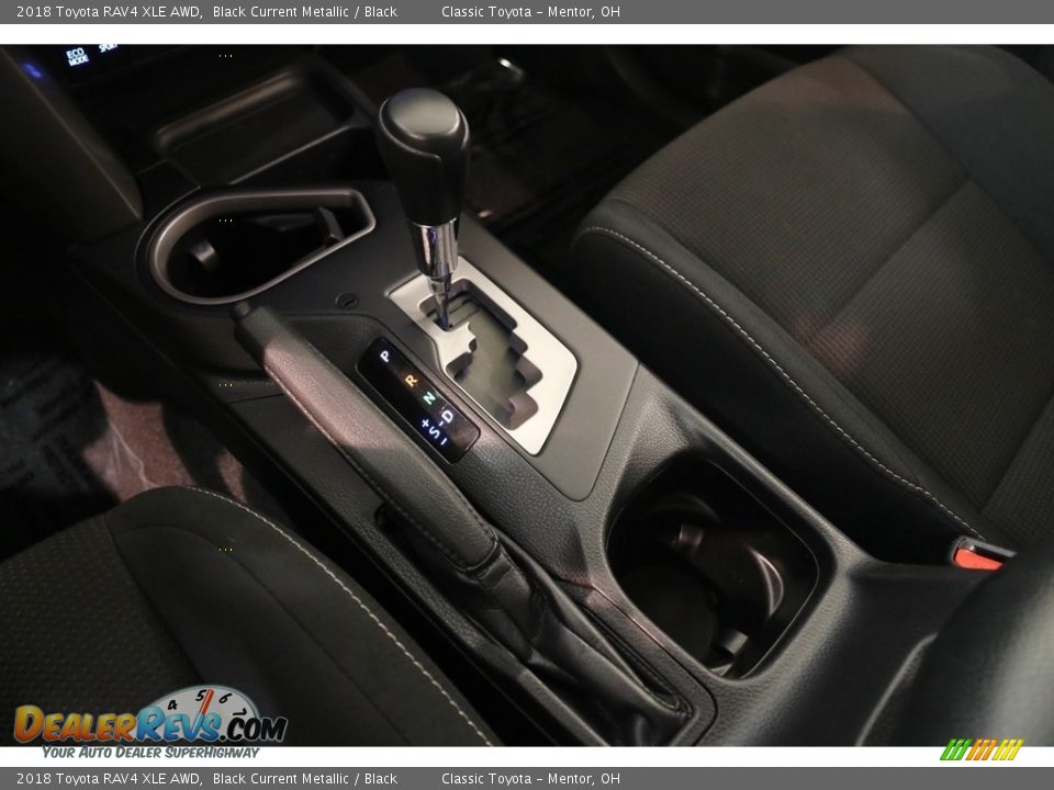 2018 Toyota RAV4 XLE AWD Black Current Metallic / Black Photo #14