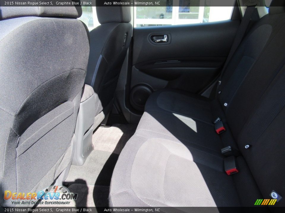 2015 Nissan Rogue Select S Graphite Blue / Black Photo #12