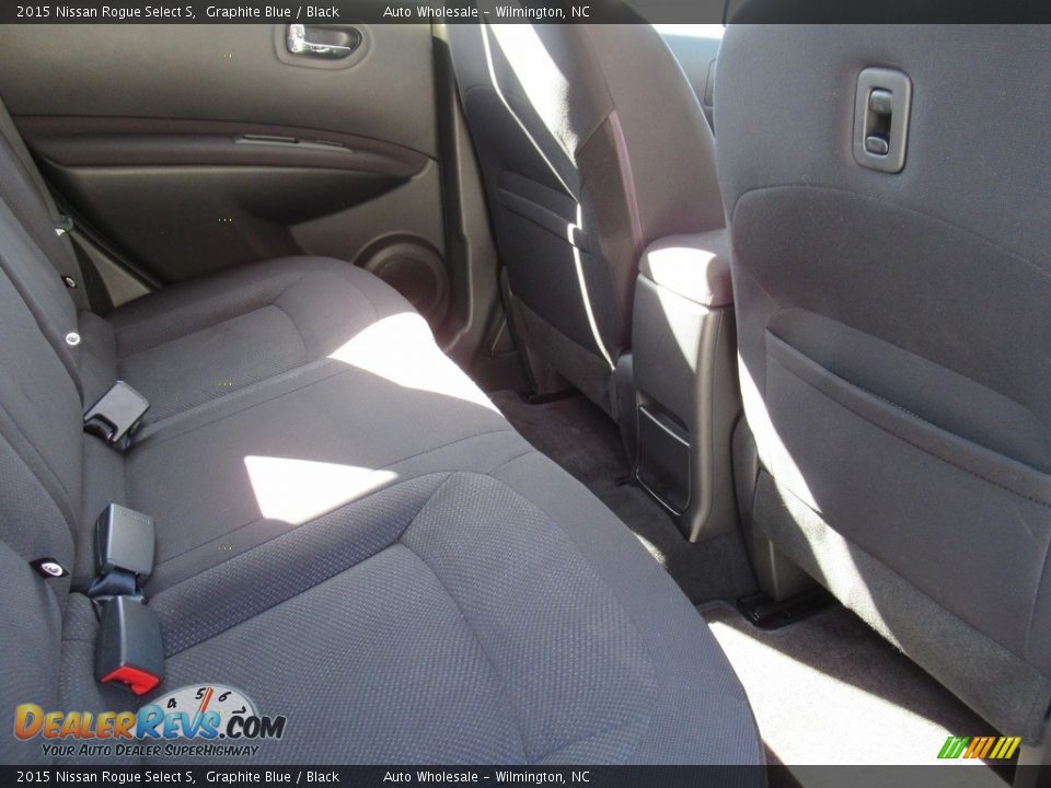 2015 Nissan Rogue Select S Graphite Blue / Black Photo #14
