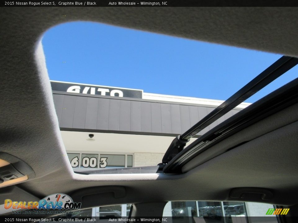2015 Nissan Rogue Select S Graphite Blue / Black Photo #15