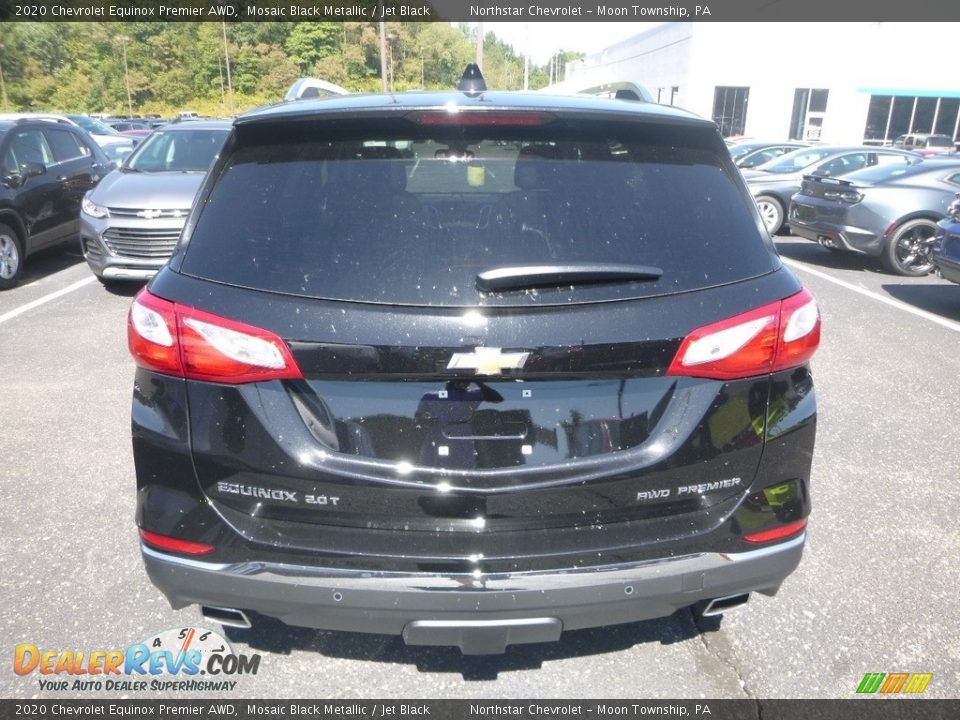 2020 Chevrolet Equinox Premier AWD Mosaic Black Metallic / Jet Black Photo #4