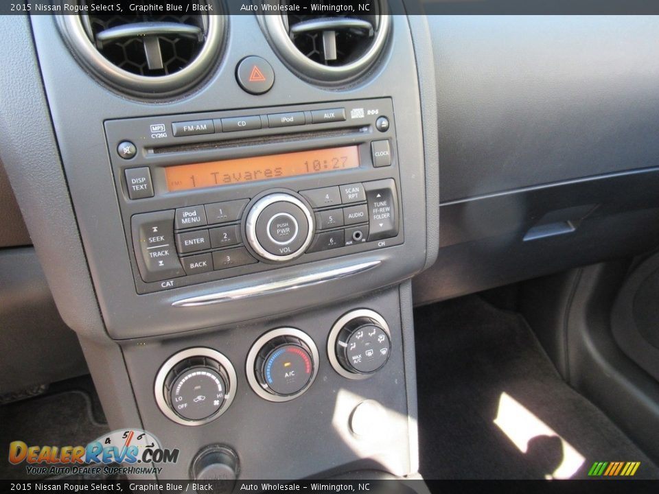 2015 Nissan Rogue Select S Graphite Blue / Black Photo #18