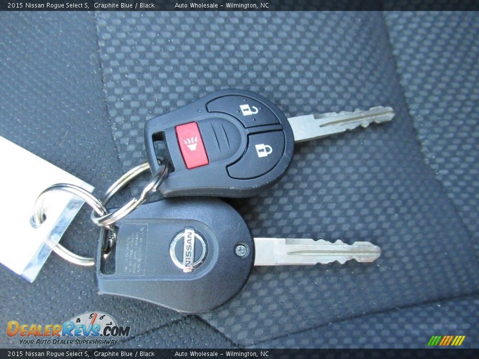 2015 Nissan Rogue Select S Graphite Blue / Black Photo #20