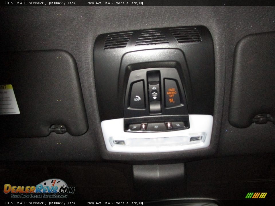 2019 BMW X1 xDrive28i Jet Black / Black Photo #28