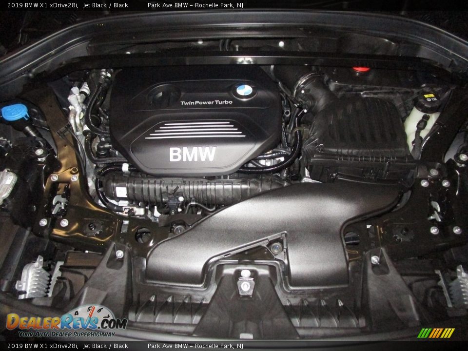 2019 BMW X1 xDrive28i Jet Black / Black Photo #31