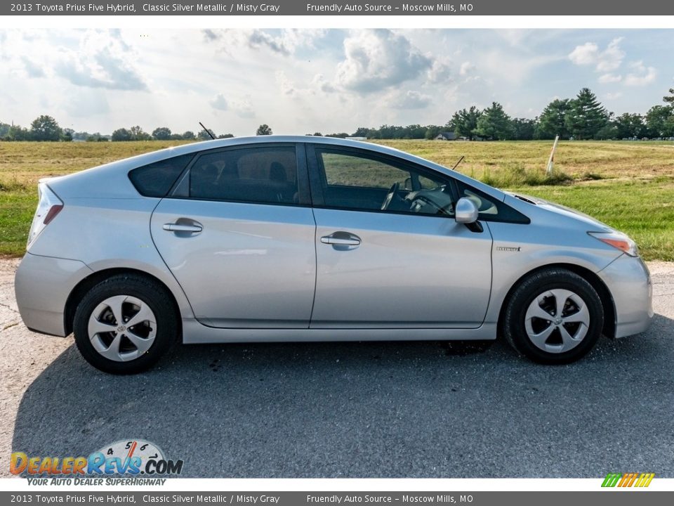 Classic Silver Metallic 2013 Toyota Prius Five Hybrid Photo #3