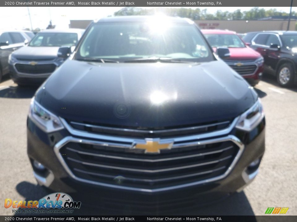 2020 Chevrolet Traverse Premier AWD Mosaic Black Metallic / Jet Black Photo #8