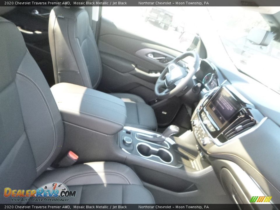 2020 Chevrolet Traverse Premier AWD Mosaic Black Metallic / Jet Black Photo #10