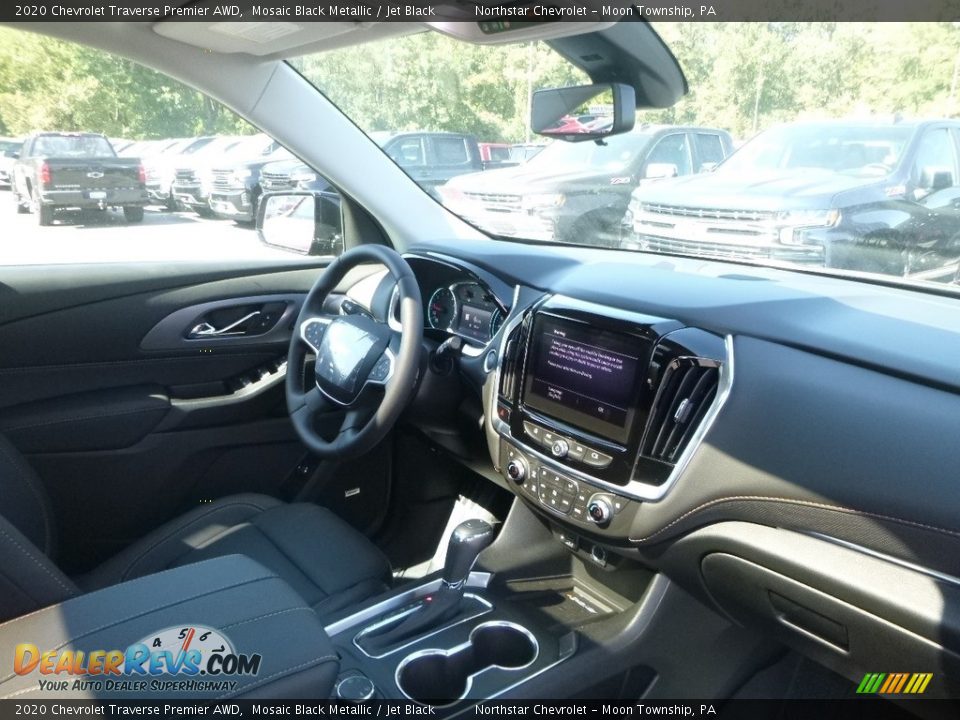 2020 Chevrolet Traverse Premier AWD Mosaic Black Metallic / Jet Black Photo #11
