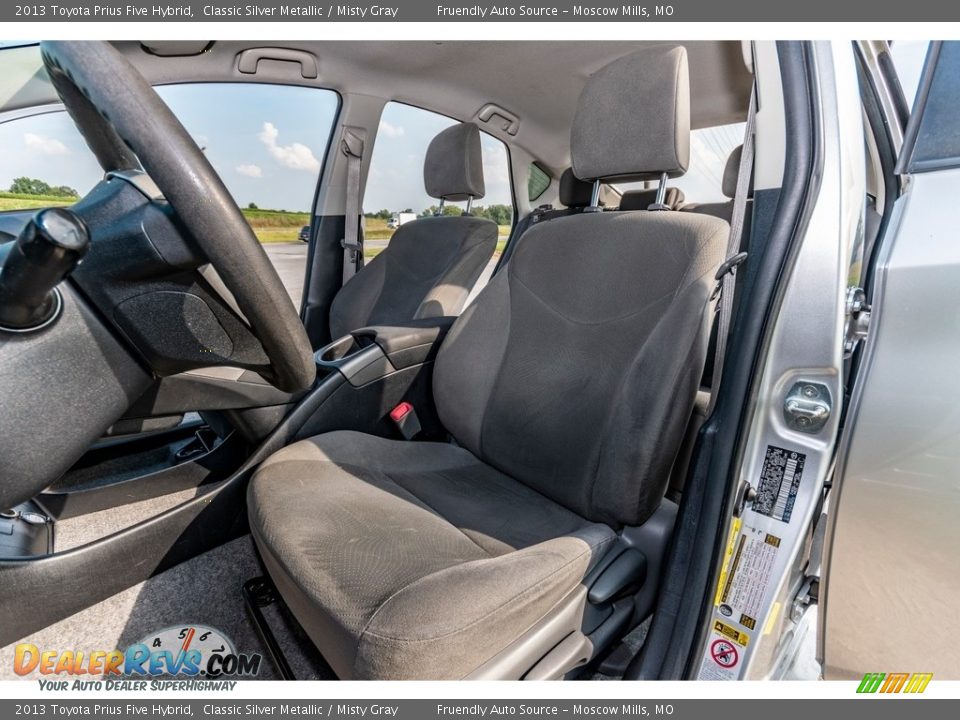 Front Seat of 2013 Toyota Prius Five Hybrid Photo #17