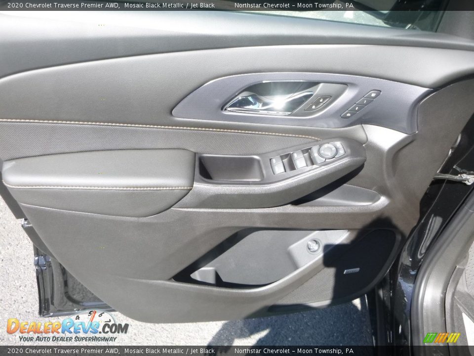 2020 Chevrolet Traverse Premier AWD Mosaic Black Metallic / Jet Black Photo #15