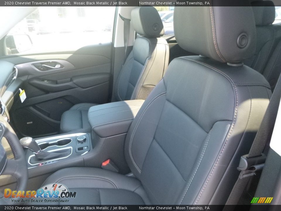 2020 Chevrolet Traverse Premier AWD Mosaic Black Metallic / Jet Black Photo #16