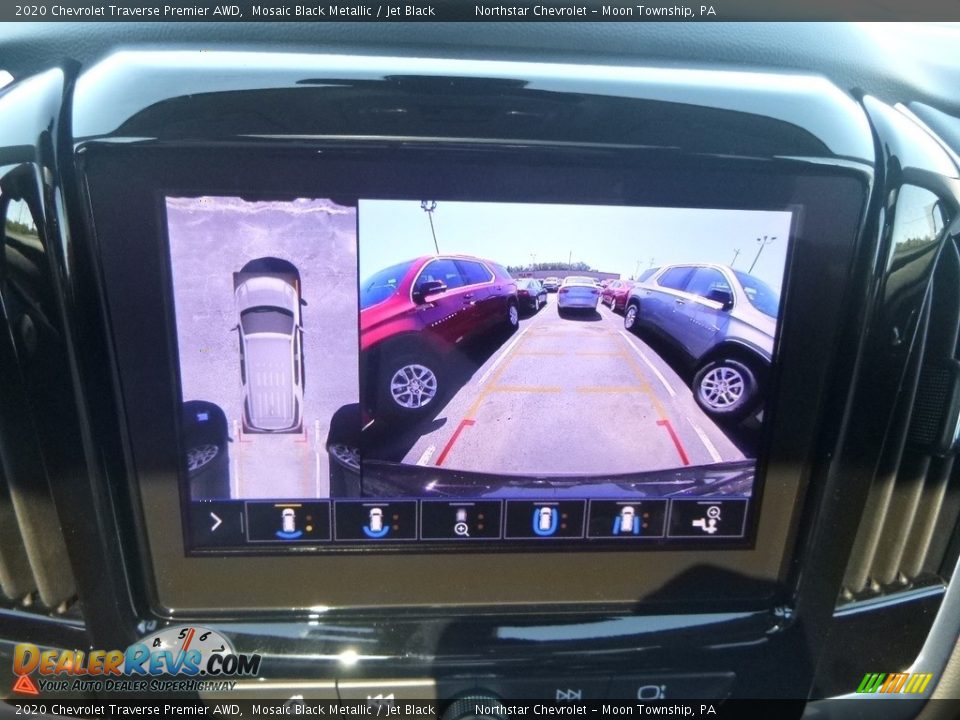 2020 Chevrolet Traverse Premier AWD Mosaic Black Metallic / Jet Black Photo #19