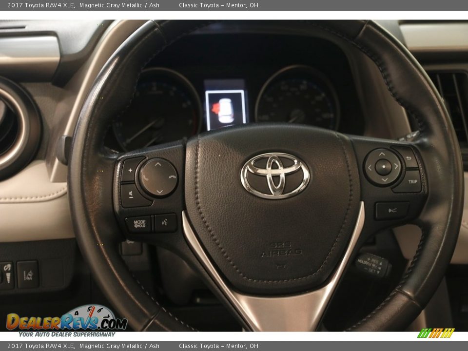 2017 Toyota RAV4 XLE Magnetic Gray Metallic / Ash Photo #6