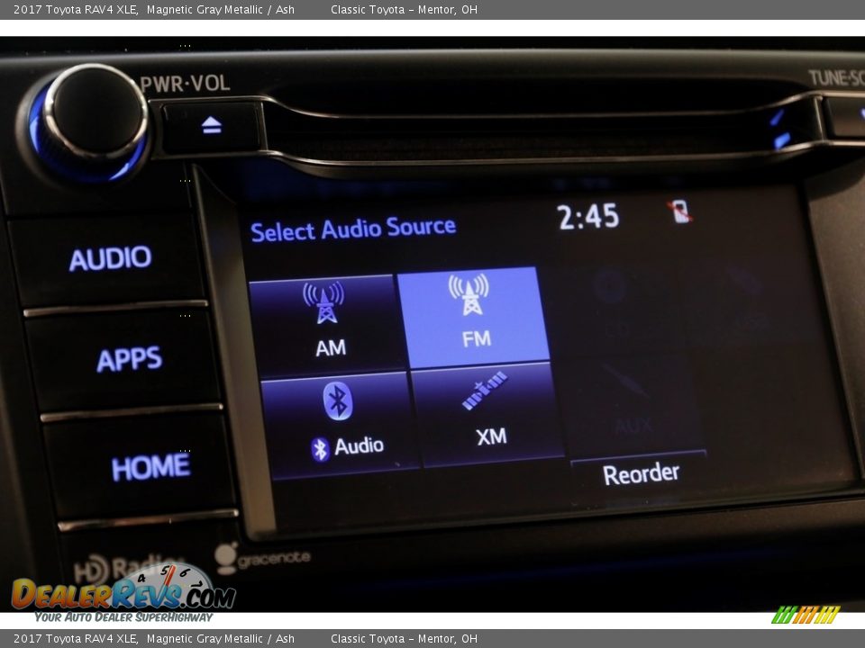 2017 Toyota RAV4 XLE Magnetic Gray Metallic / Ash Photo #9