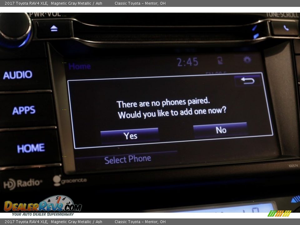 2017 Toyota RAV4 XLE Magnetic Gray Metallic / Ash Photo #11