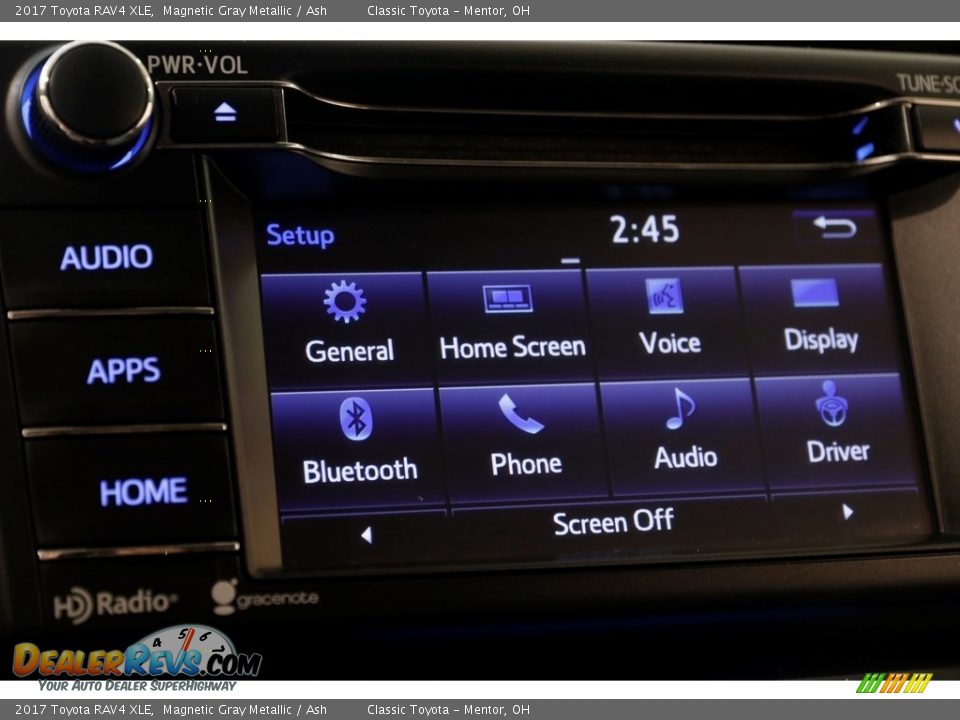 2017 Toyota RAV4 XLE Magnetic Gray Metallic / Ash Photo #12