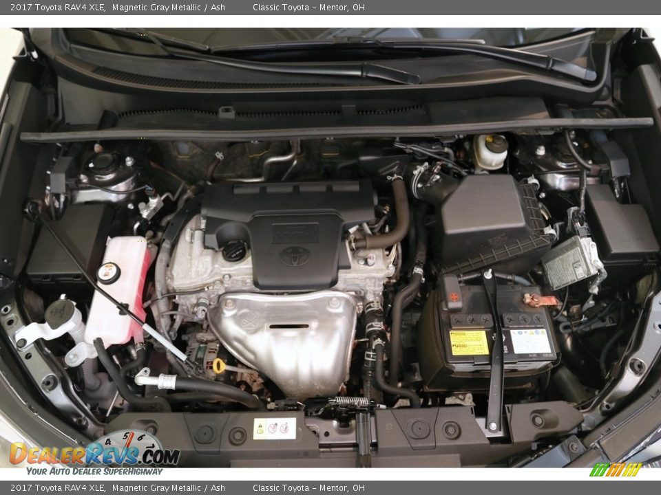 2017 Toyota RAV4 XLE Magnetic Gray Metallic / Ash Photo #19