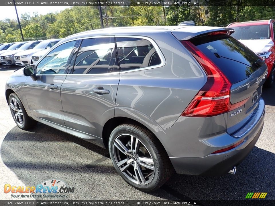 2020 Volvo XC60 T5 AWD Momentum Osmium Grey Metallic / Charcoal Photo #4