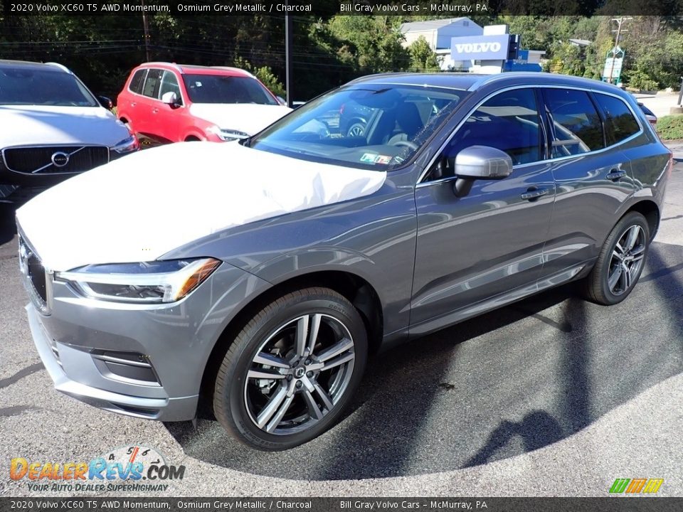 2020 Volvo XC60 T5 AWD Momentum Osmium Grey Metallic / Charcoal Photo #5