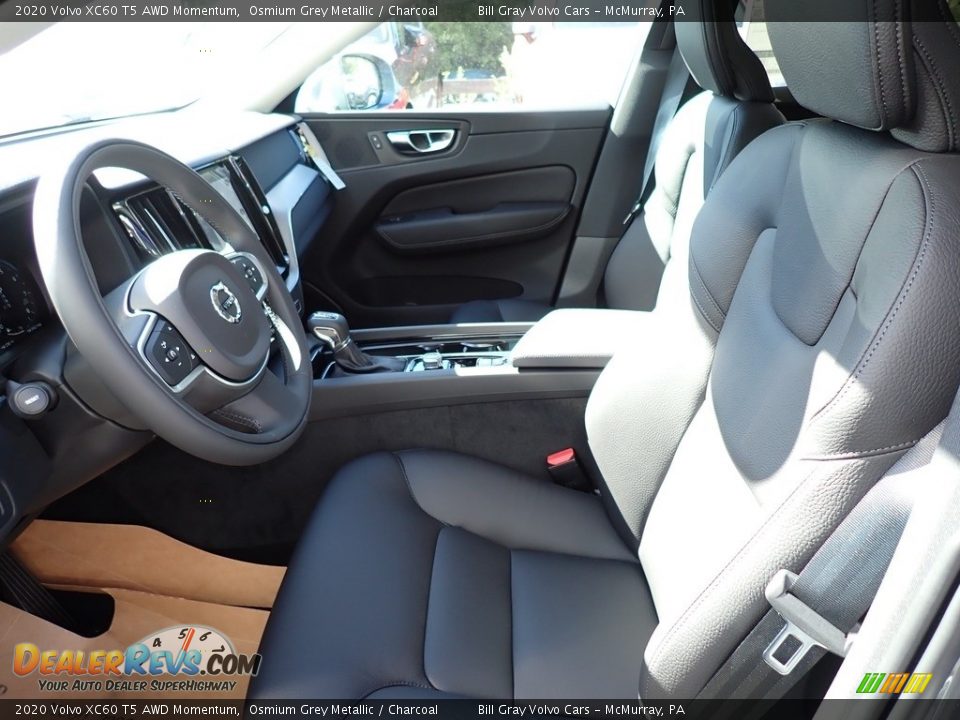2020 Volvo XC60 T5 AWD Momentum Osmium Grey Metallic / Charcoal Photo #7