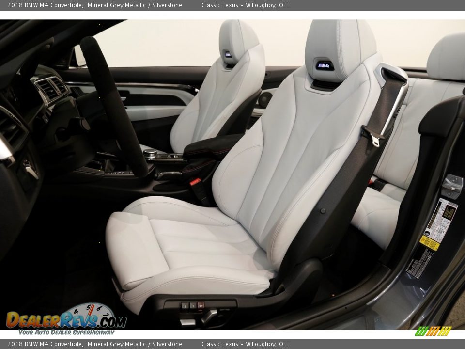 Front Seat of 2018 BMW M4 Convertible Photo #6