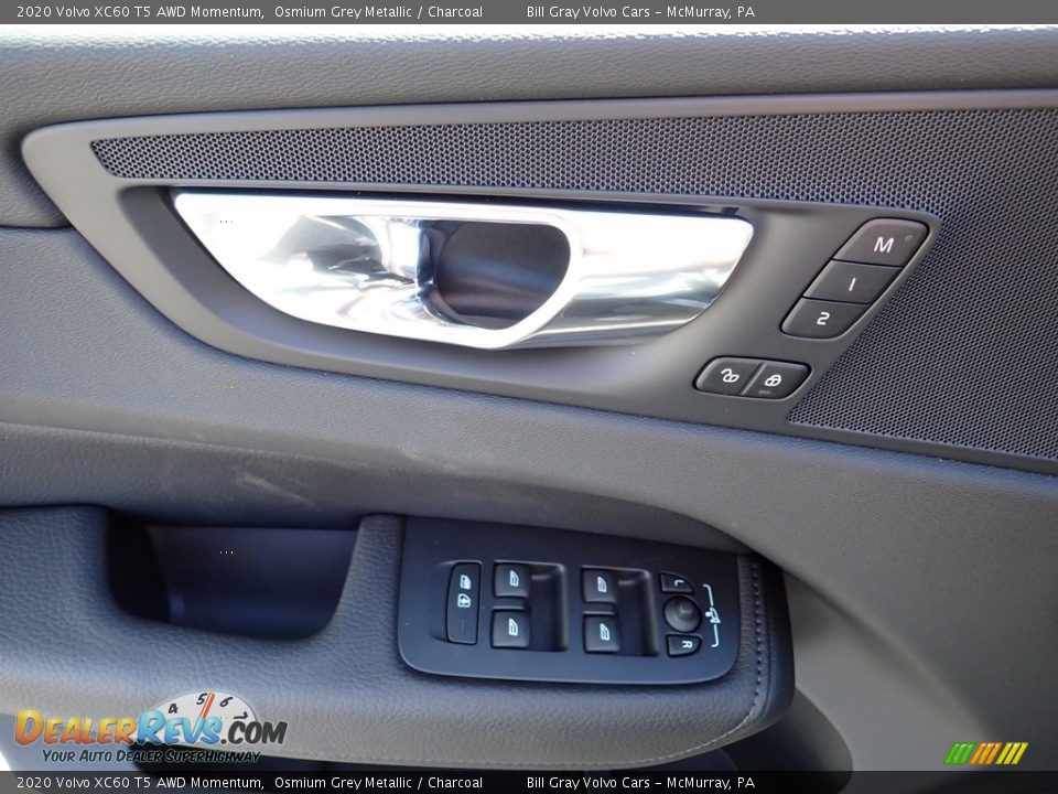 2020 Volvo XC60 T5 AWD Momentum Osmium Grey Metallic / Charcoal Photo #10