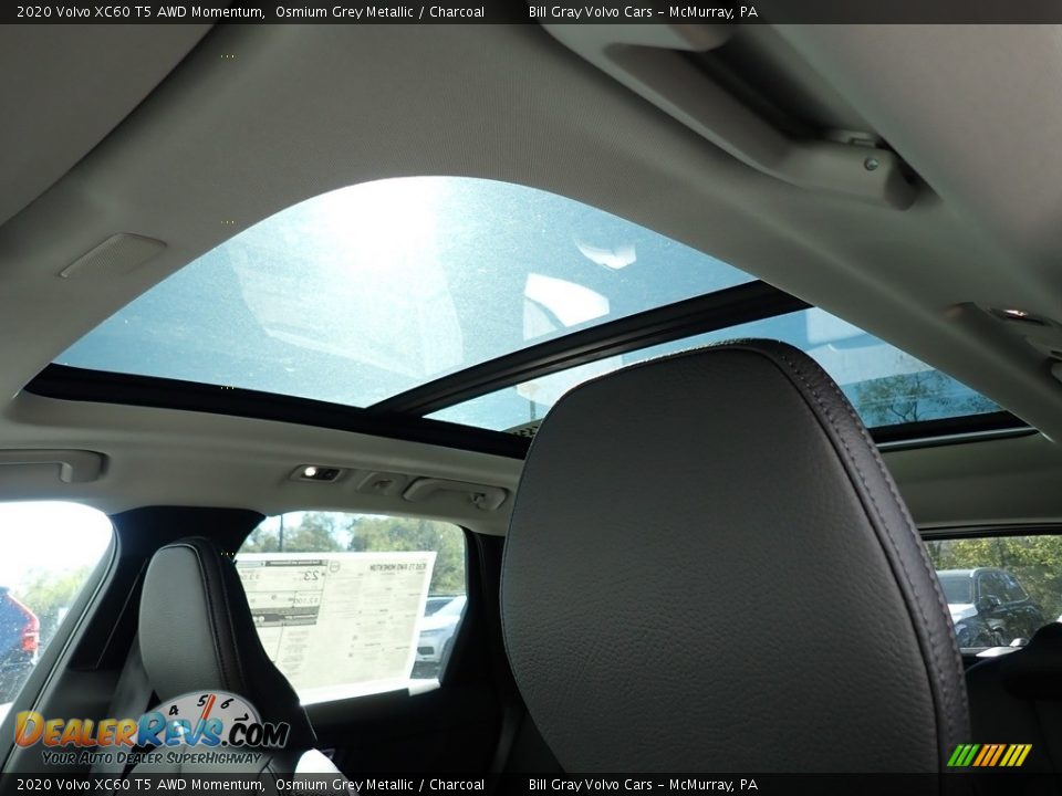 2020 Volvo XC60 T5 AWD Momentum Osmium Grey Metallic / Charcoal Photo #12