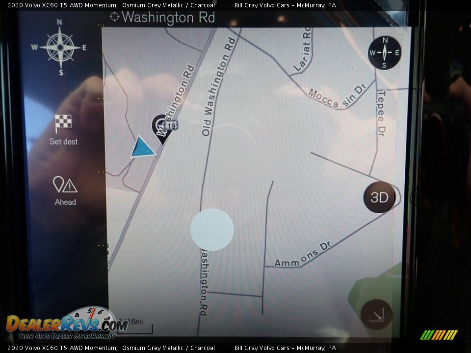 2020 Volvo XC60 T5 AWD Momentum Osmium Grey Metallic / Charcoal Photo #13