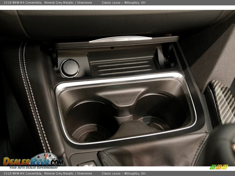 2018 BMW M4 Convertible Mineral Grey Metallic / Silverstone Photo #24