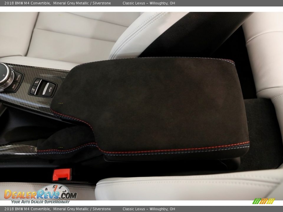 2018 BMW M4 Convertible Mineral Grey Metallic / Silverstone Photo #25