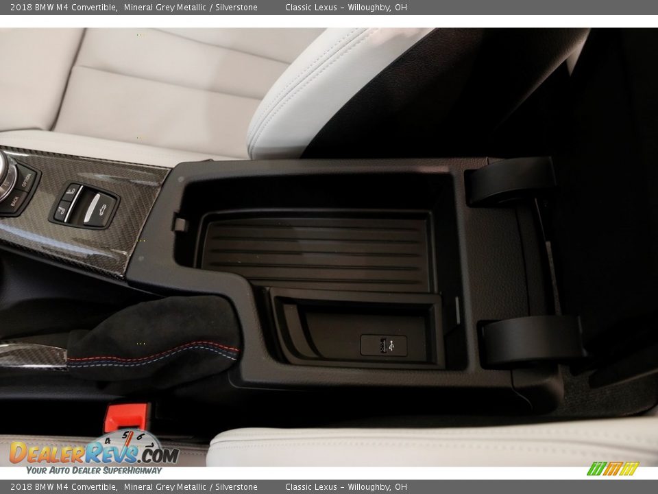 2018 BMW M4 Convertible Mineral Grey Metallic / Silverstone Photo #26