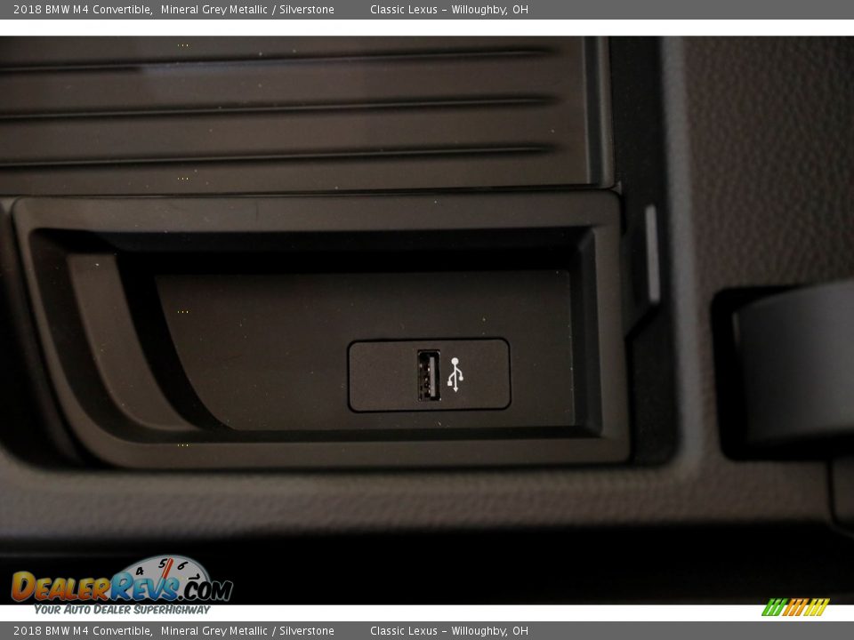 2018 BMW M4 Convertible Mineral Grey Metallic / Silverstone Photo #27