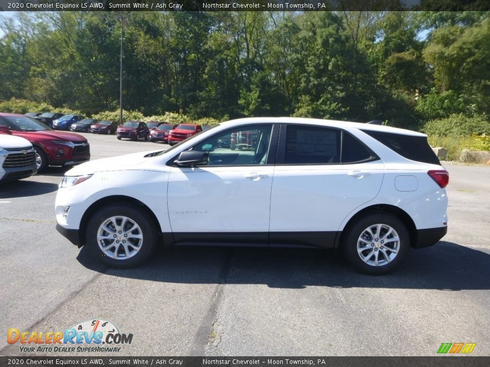 2020 Chevrolet Equinox LS AWD Summit White / Ash Gray Photo #2