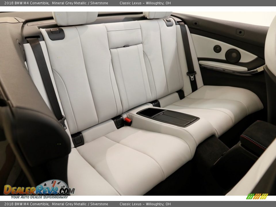Rear Seat of 2018 BMW M4 Convertible Photo #29
