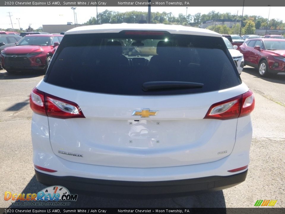 2020 Chevrolet Equinox LS AWD Summit White / Ash Gray Photo #4